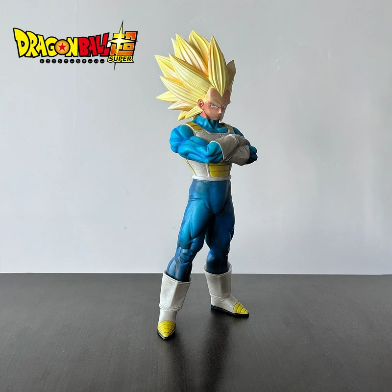 

Anime Dragon Ball Z SSJ3 Vegeta Model Figure Super Saiyan 3 Vegeta Action Figure GK Statue Collectible Model Toy Ornament