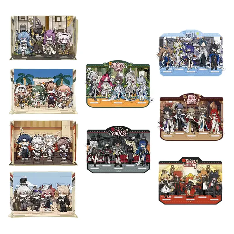 

Sunsyea Arknights Official Merch Original Authentic Q Version Acrylic Stand Set
