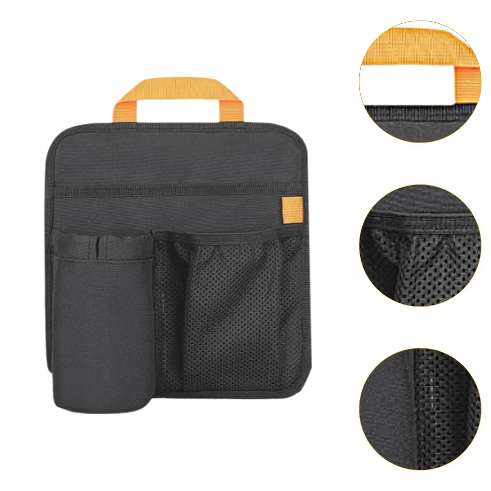 كرسي الشاطئ، حامل الأكواب، كرسي التخييم، مسند الذراع، منظم جانبي للوجبات الخفيفة والمشروبات #5