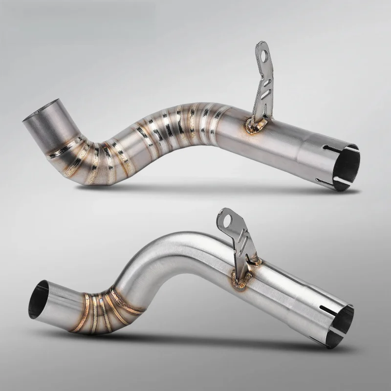 Escape For VOGE 900DS 900 DS DS900X DS900 X 2024 2025 Motorcycle Exhaust Middle Link Pipe Original Connect Tail Pipe Titanium