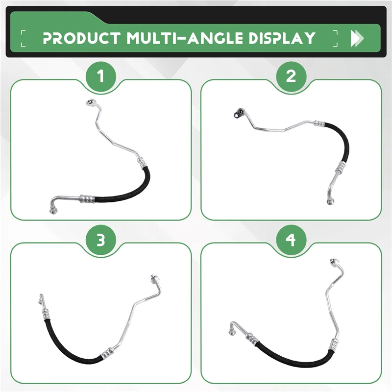 

For Mercedes Benz W205 C300 2015- 2023 2058305702 Air Conditioning Hose Pipe Air Con Pipe Hose Line