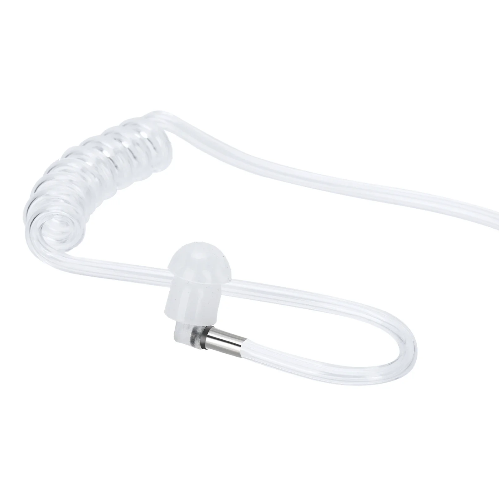 Tactical Bike Helmet Headset 7.1mm NATO Plug - Air Tube Mic Wind-Resistant Covert Comm for Groups