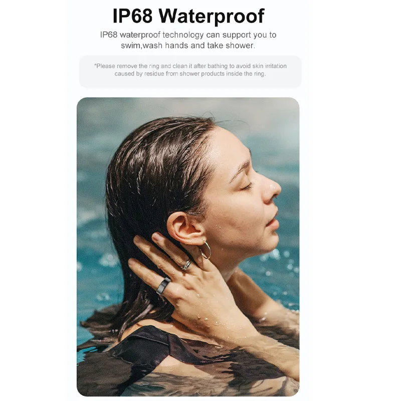 

Умное кольцо для измерения сердечного ритма и здоровья, монитор сердечного ритма, кислорода в крови, кольцо для монитора сна, умное кольцо