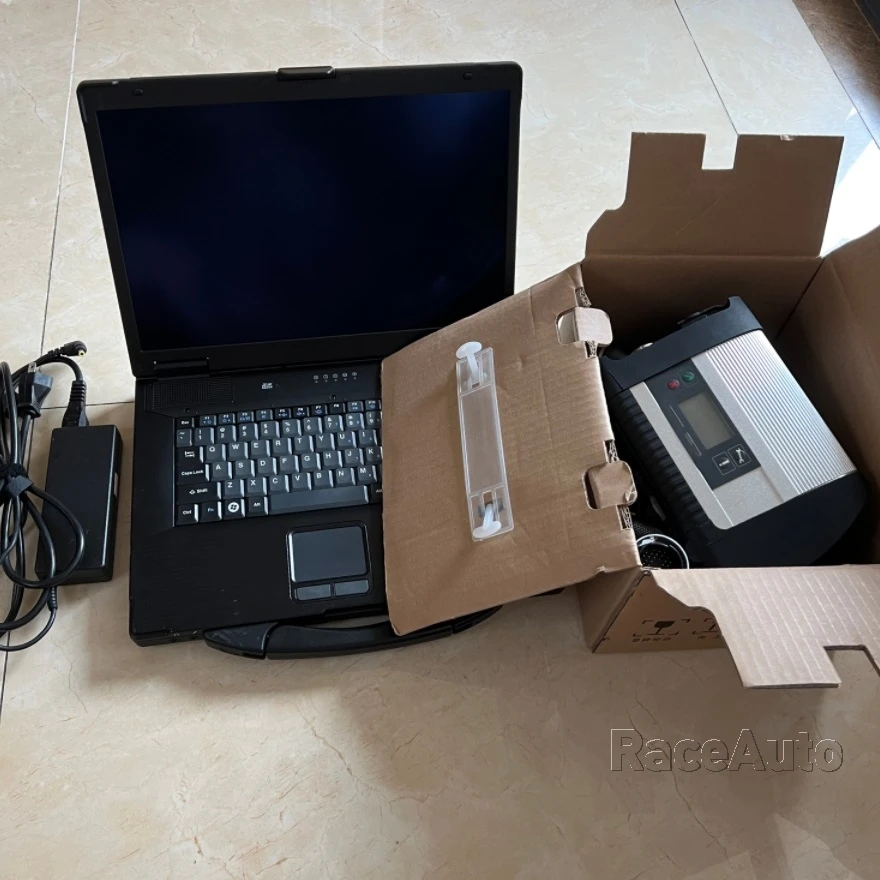 Mb Sd Connect  Ccompact 4 Star Diagnosis C4 with Laptop Toughbook CF-52  4g Software Hdd 320gb 09/2023 Full Set for 12v 24v