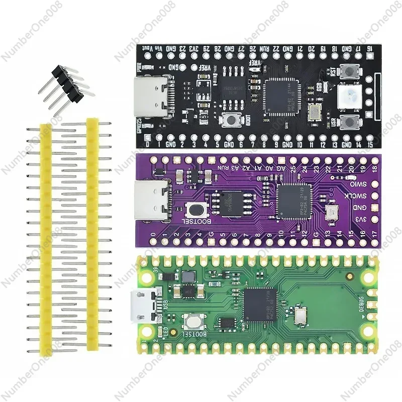 Raspberry Pi Pico Board RP2040 Dual-Core 264KB ARM Low-Power Microcomputers High-Performance Cortex-M0+ Processor