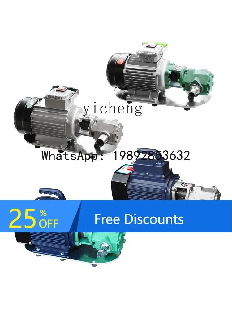 

A1 gear oil pump self-priming electric oil pump high viscosity stainless steel oil pump