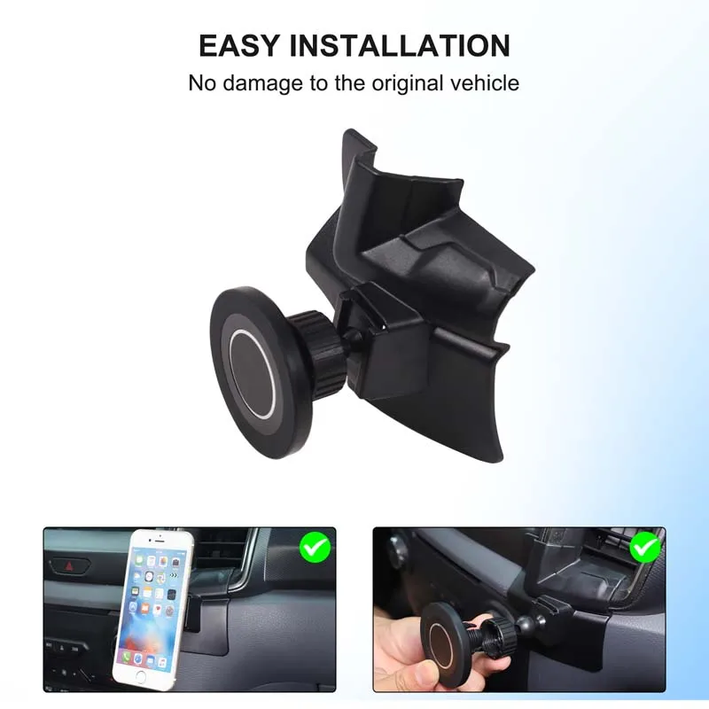 

Car Phone Holder Magnetic Mount Holder Telephone Holder Gravity Stand Phone Mount Car Accessories For Ford Ranger 2015-2021