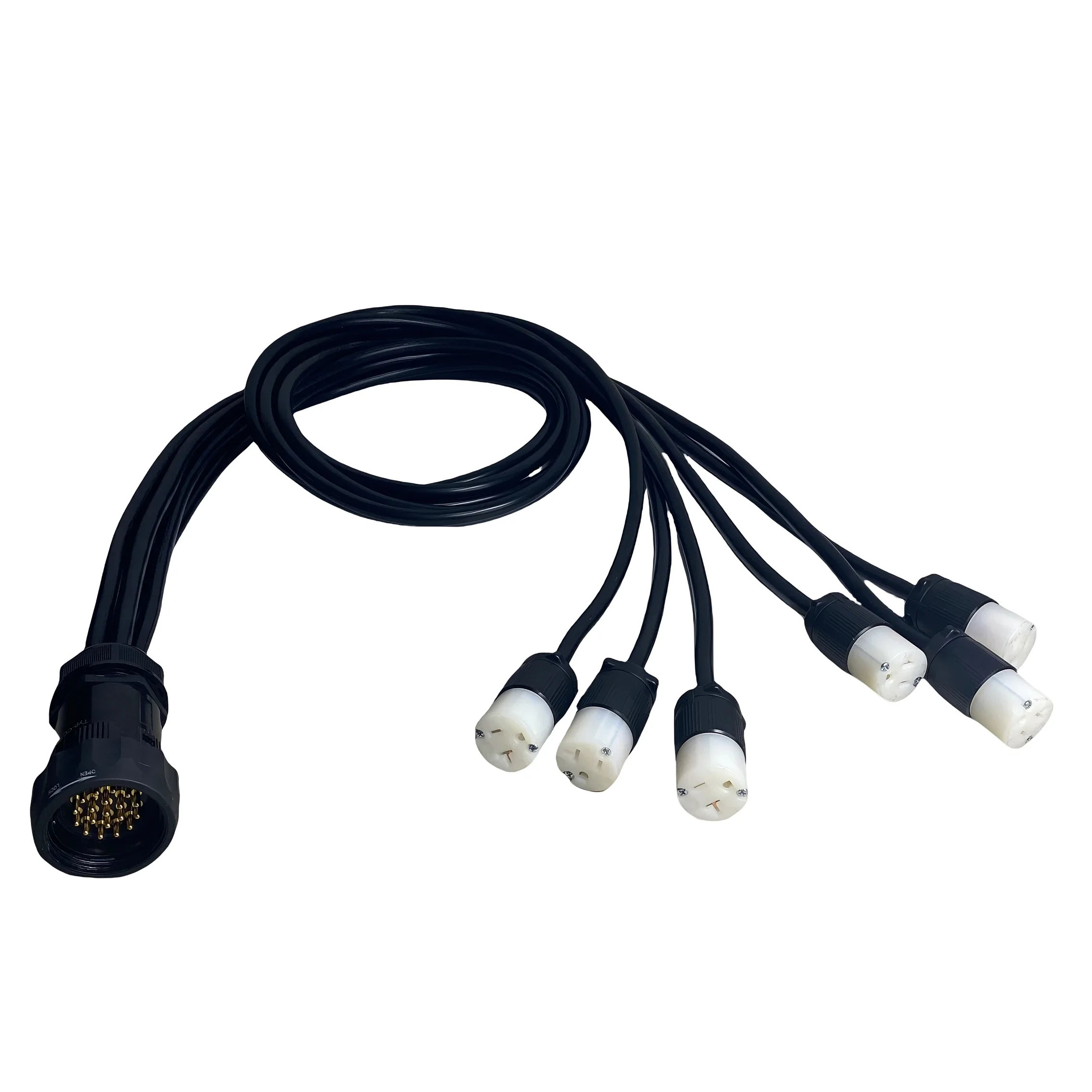 Pro Stage  19 PIN 2.5mm2 socapex Male to Edison Female Break-out Cable