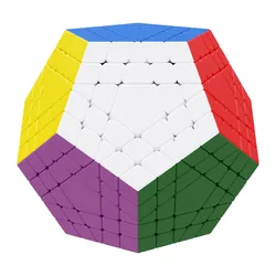 Shengshou Gigaminx Cube Stickerless 5x5 Dodecahedron Puzzle Cube Speed 12 faces Megaminx Magico Cubo Toy Children's Gift