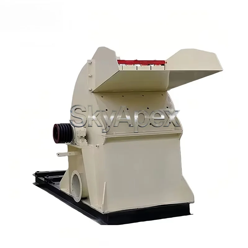 New agricultural wood scrap crusher sawdust milling machine edible fungus wood board breaker commercial grade