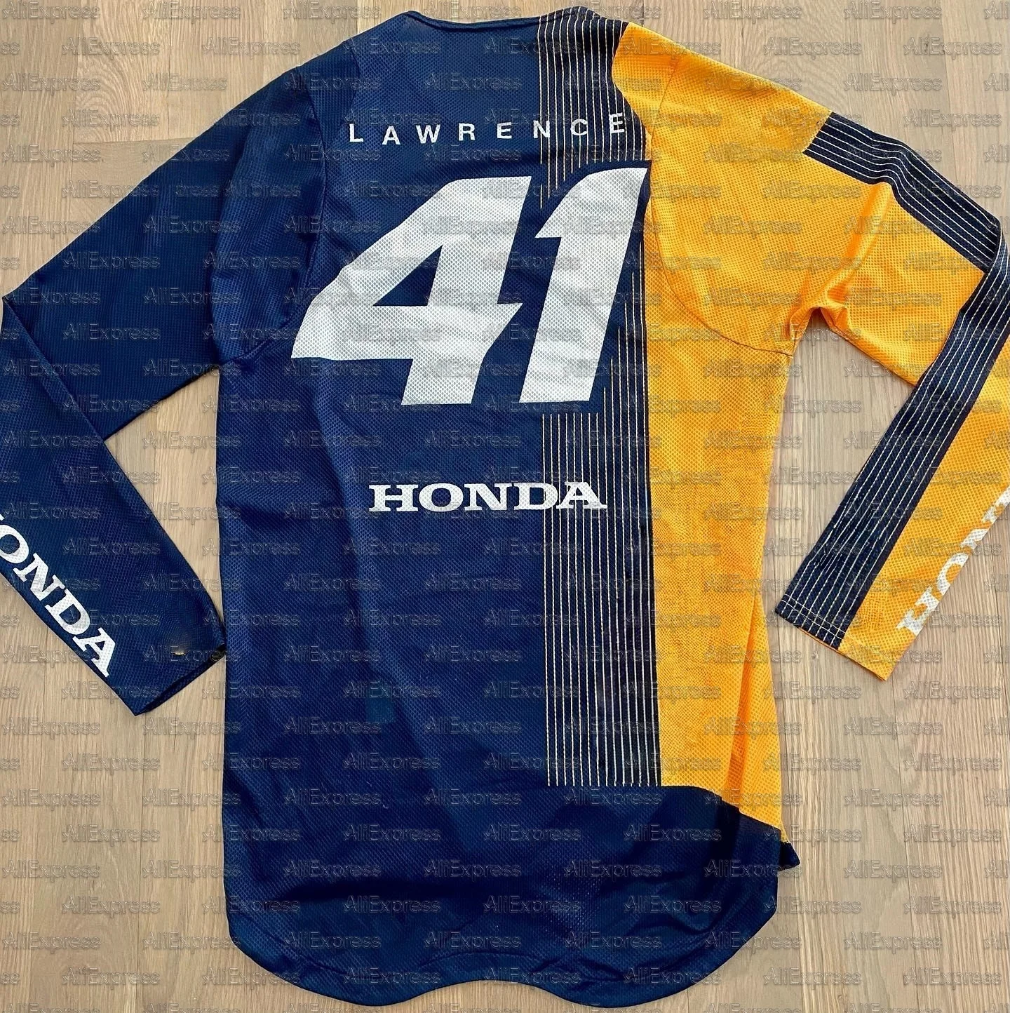 

HONDA MXGP супер мотокросс гоночная рубашка мужская Jett Лоуренс фанаты мотоциклетная футболка с длинными рукавами ретро дышащий быстросохнущий топ