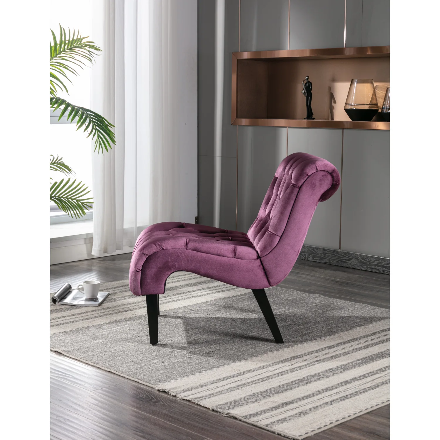 COOLMORE Accent Living Room Chair - Stylish Leisure Chair for Home Décor and Comfort