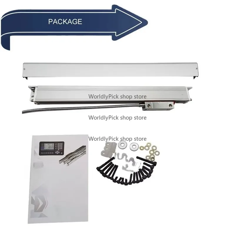 2/3축 디지털 판독 디스플레이 선반/밀링 전자 측정 장비용 고정밀 선형 스케일