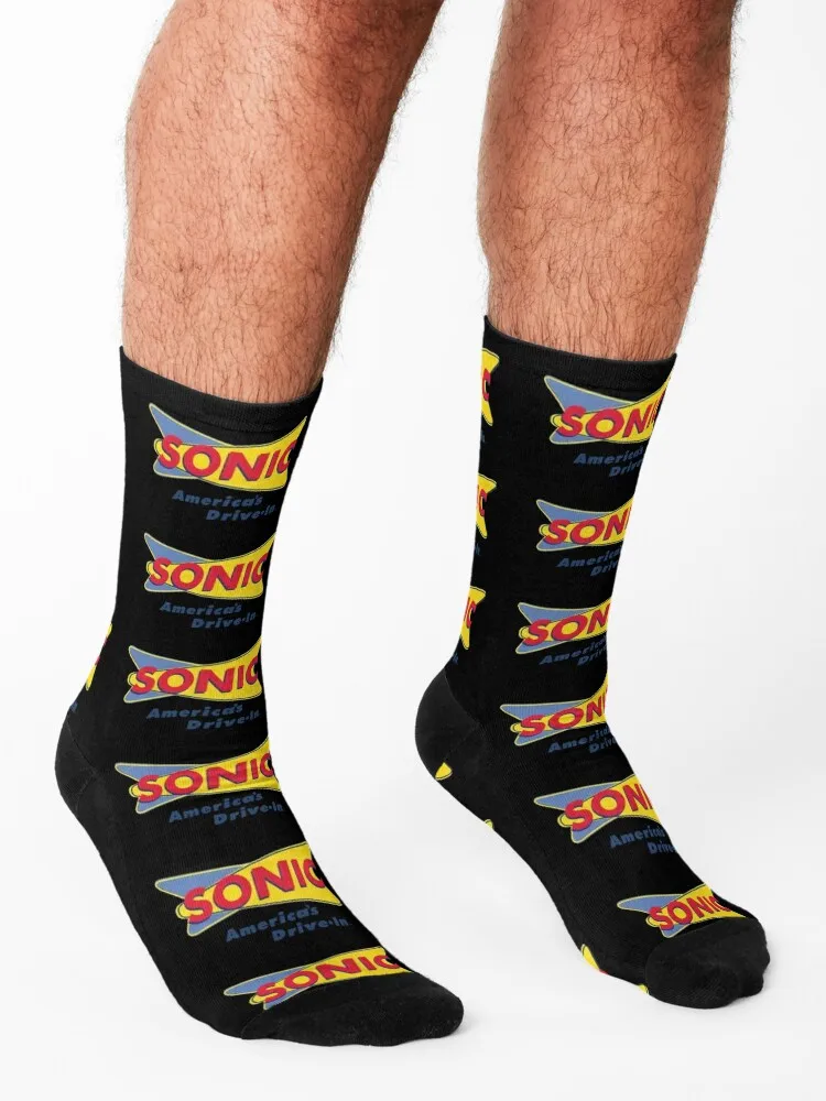 Sonic Drive IN Socks Soccer Non-slip golf new in's Socks Woman Men's