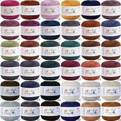 GOLO Crochet Thread Size 30 Lace Yarn for Hand Knitting Crochet Yarn for Knitting