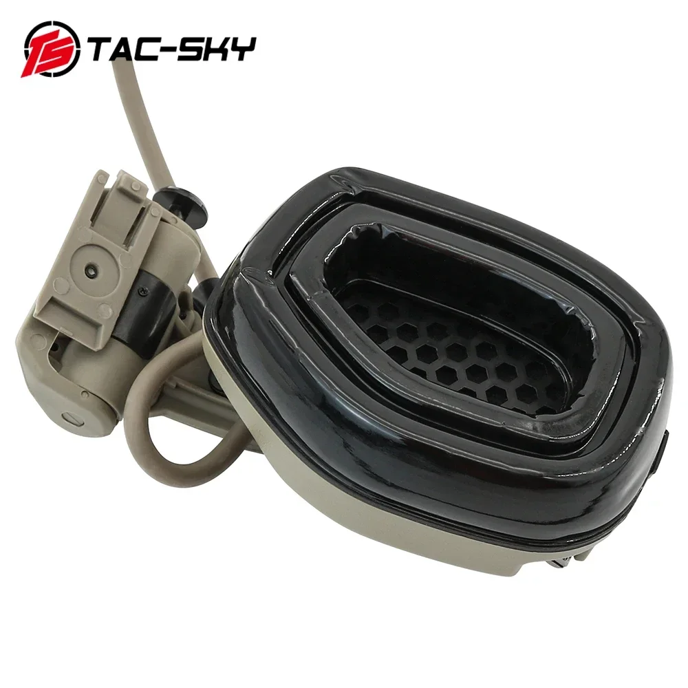 Tactical Headset RAC Tactical Rail Connected Communication Headset for ARC Rail Helmets