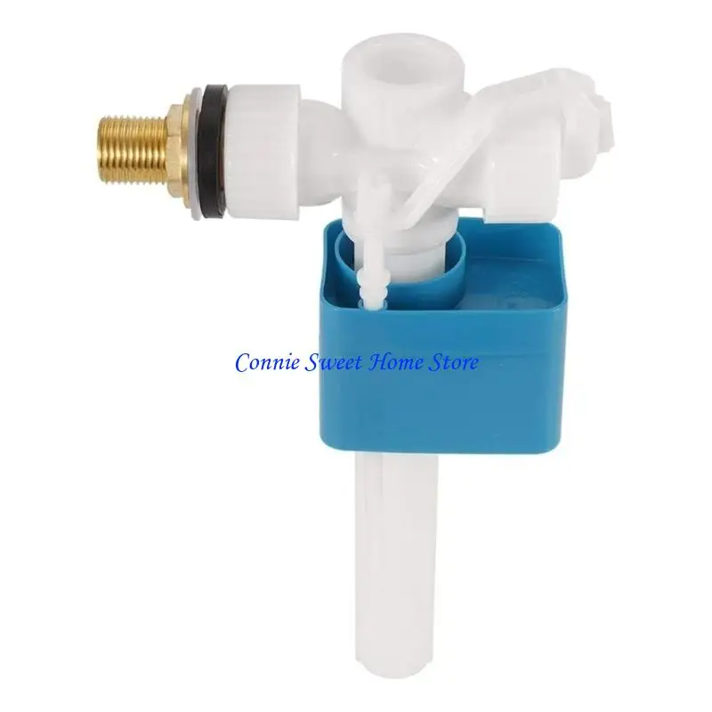 

LXAF Stable and Quiet 4 Way G1/2 Copper Inlets Valves for Toilet Easy Installation