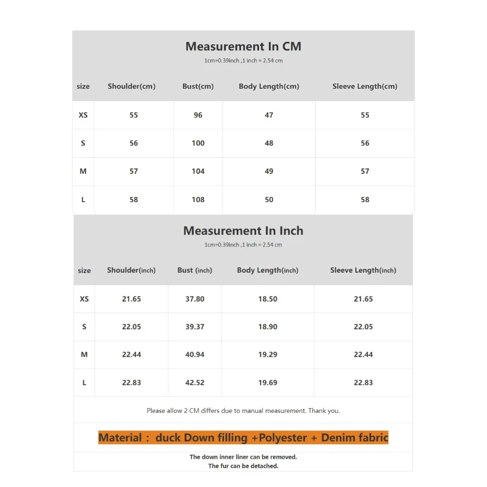 Down Jacket Autumn Puffer Jacket Fluffy Real Fox Fur Collar Short Denim Jacket Female Mongolian Fur Thick Warm Jean Jacket Women