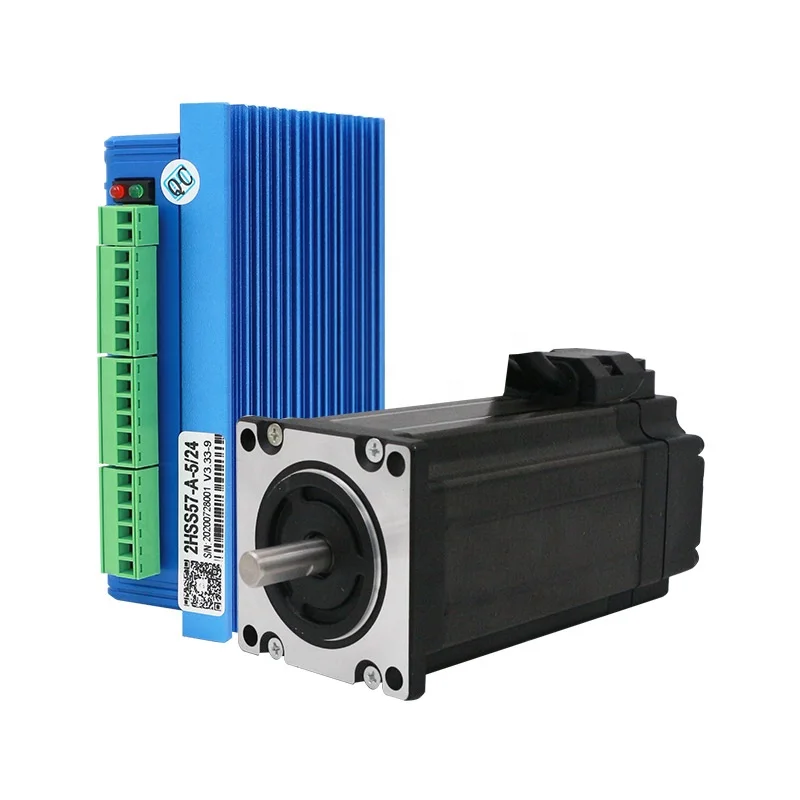 57J18100EC-1000-LS+2HSS57 Customized Available Nema23 4A 2.8N.m closed loop stepper motor for 3D Printer