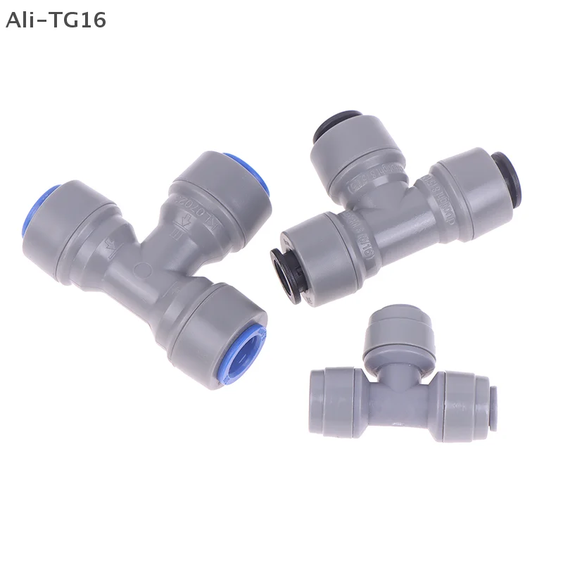 البلاستيك المحملة توصيل سريع الأنابيب موصل الخرطوم دفع في المناسب 6.35/8/9.5 مللي متر المحملة قطعة البيرة تخمير أجزاء البيرة