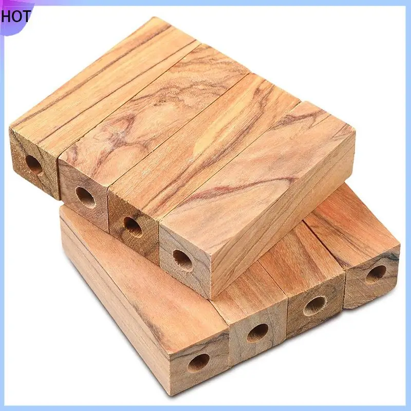 

B45C 20 Pcs Pre Drilled 7Mm Wood Pen Blanks For Woodturning Pen Turning Kit For Pen Making Supplies DIY Crafts
