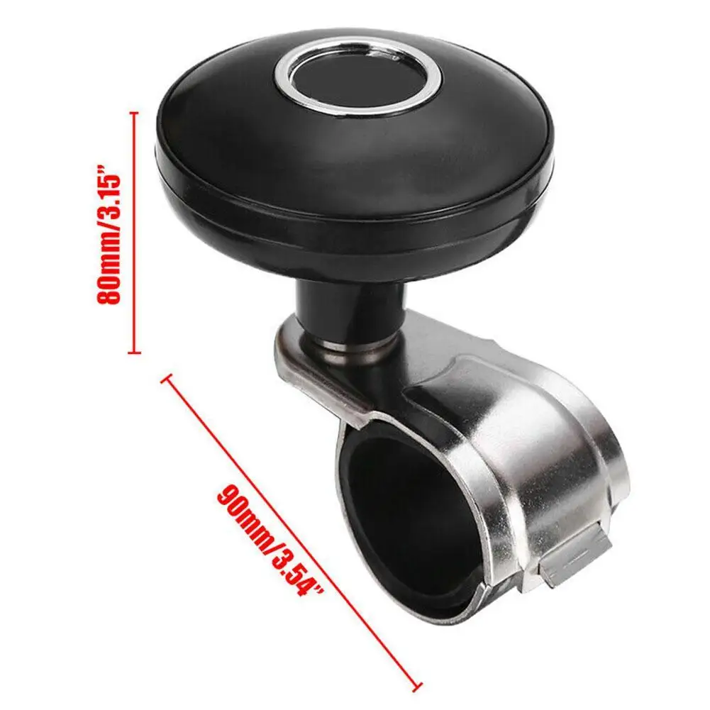 Car Steering Wheel Power Handle Ball Hand Control Handle Helper Car Grip Spinner Turning Grip Knob with Logo