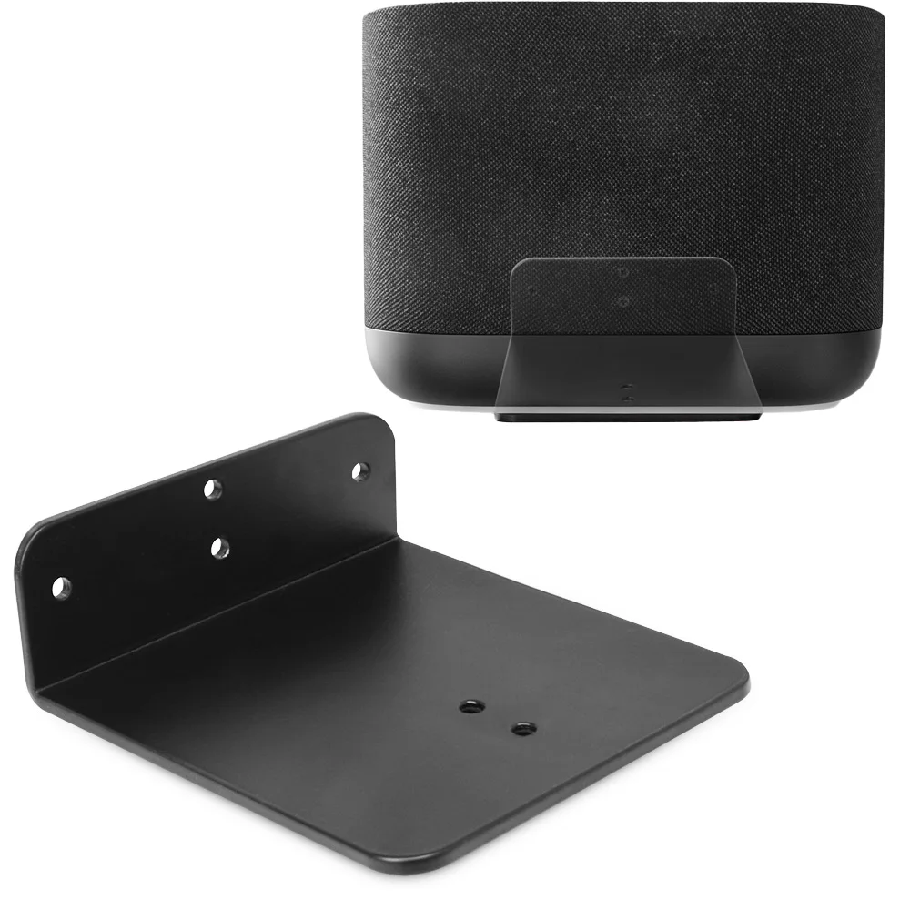 Wall Mount Bracket for Speaker, Metal Stand Finish Holder for DENON HOME 400 Wireless Speaker Home Audio System Streaming Device