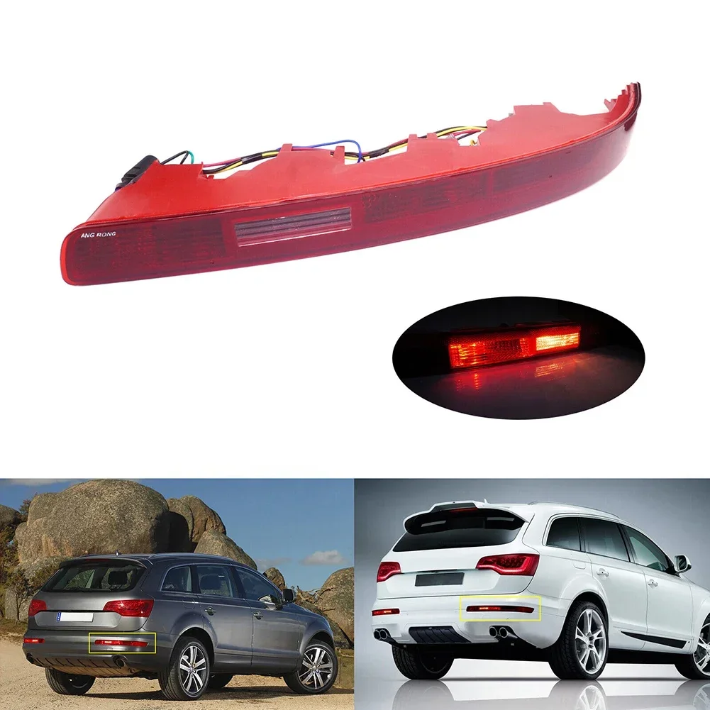 

Левый/правый задний задний бампер, отражатель, стоп-сигнал заднего хода, противотуманная фара, 4 отверстия, замена совместимы 4L0945096 4L0945095 для Q7 06-15