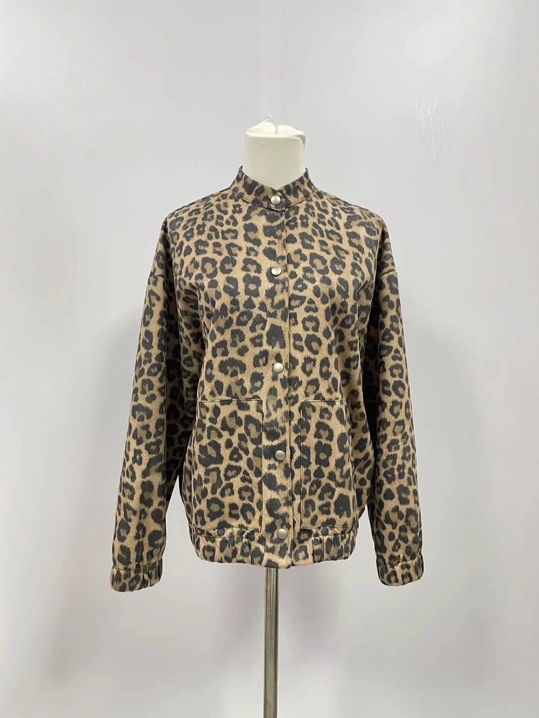 

Beige Trench Coat For Women Bohemian Multicolor Conventional Colorful Artistic High-Grade Cotton-Blended Sensibility Blocking