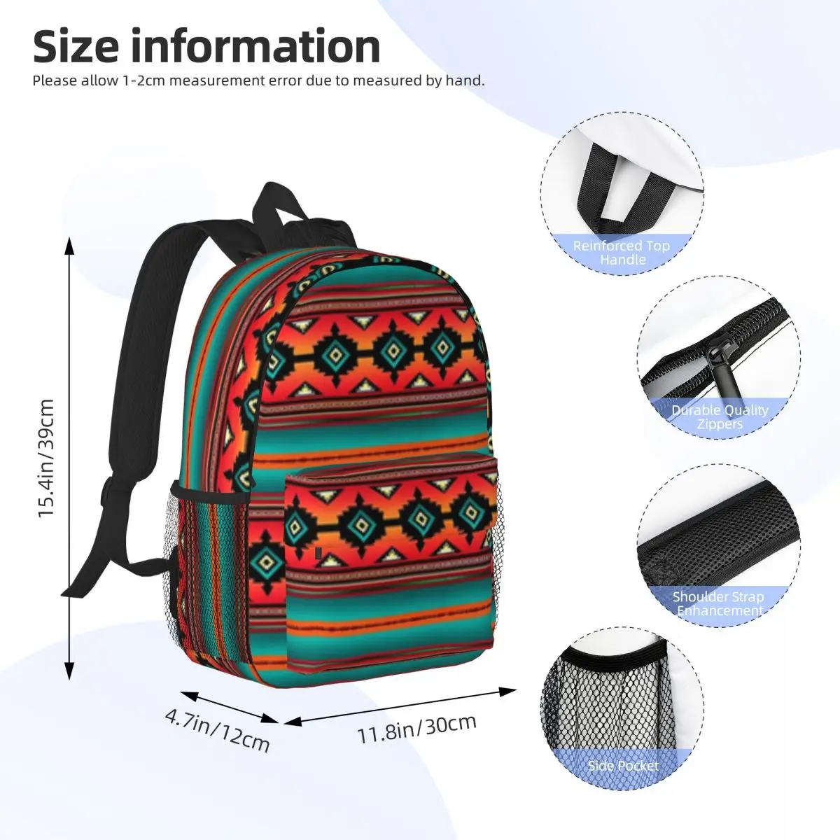 Backpack New Female Fashion High Capacity Waterproof College Backpack Trendy Laptop Travel Book Bag 15inch