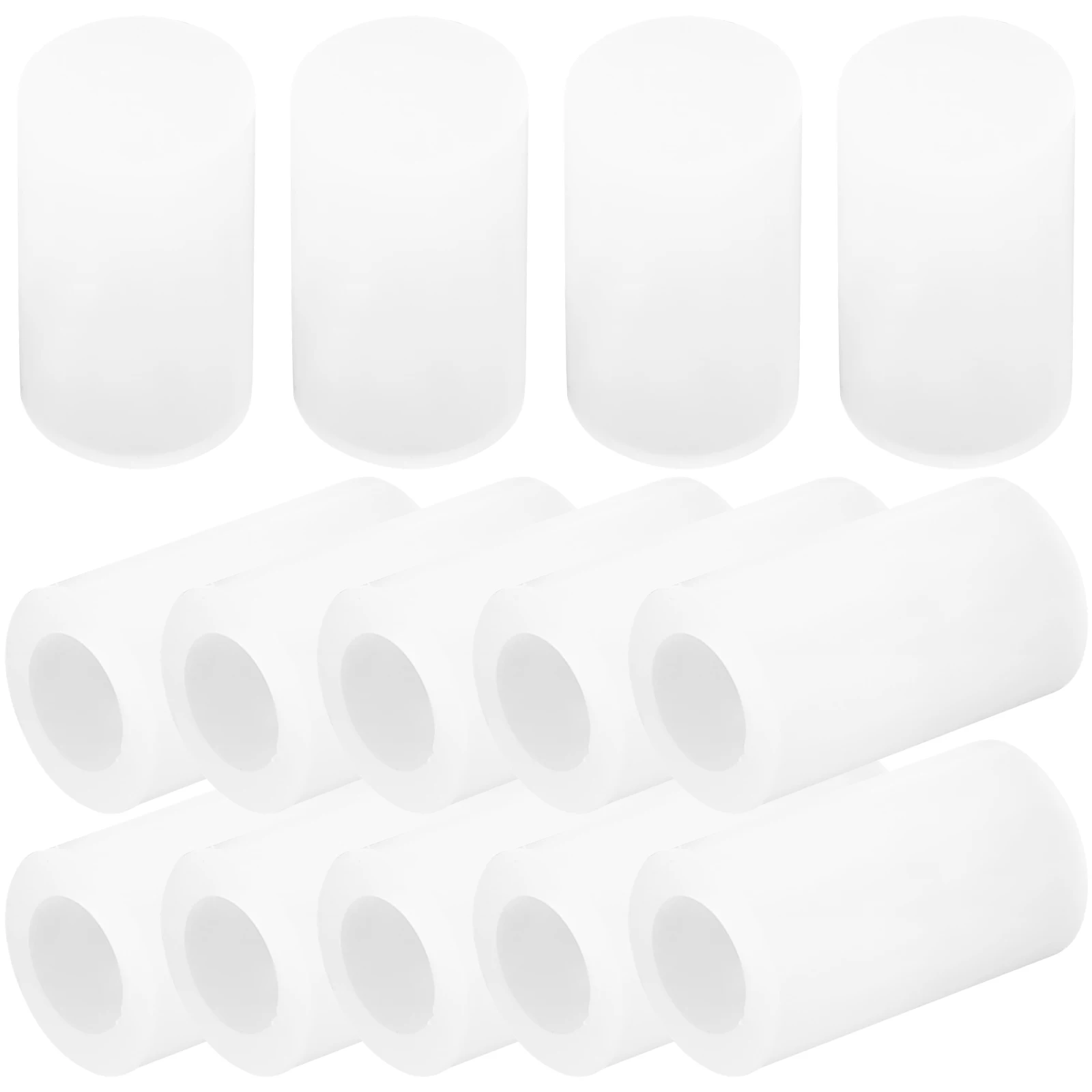 

50pcs Screw Protective Cap Rubber End Caps 6mm Inner Diameter Threaded Plugs Hole Cover Safety Protector Furniture Hardware