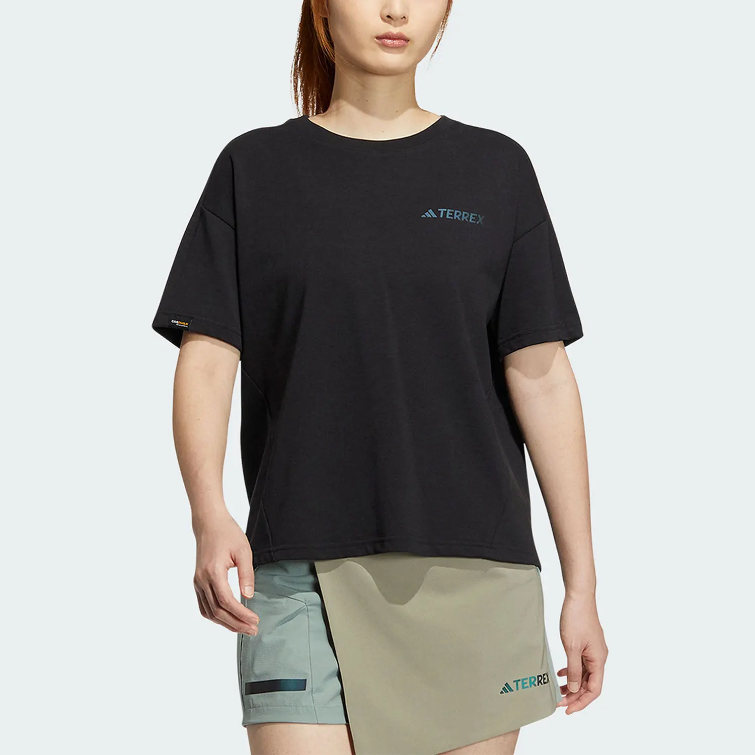 

Оригинальная женская спортивная футболка с коротким рукавом Adidas W CAMPYX TEE SS IC1967