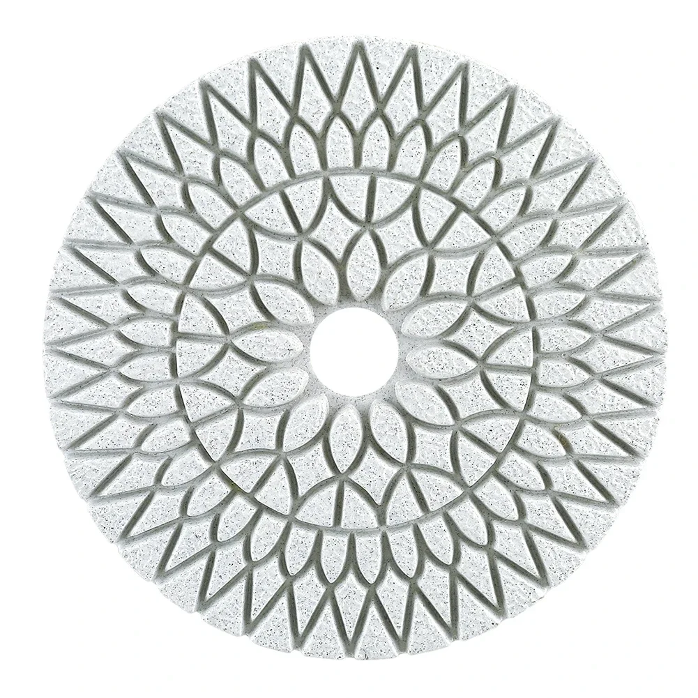 Wet Grinding Pads Diamond Polishing 5mm Diamond And Resin Heat Dissipation Design Three Step Polishing Process