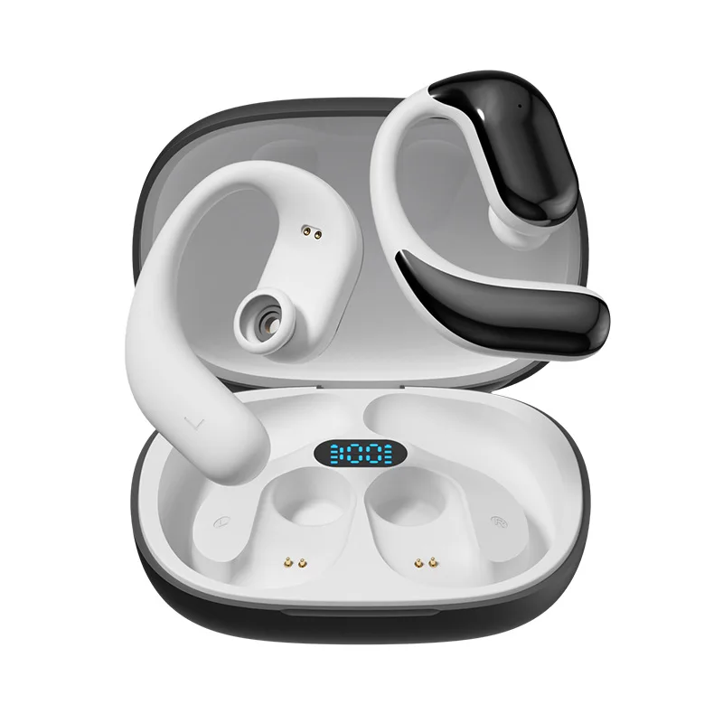 

Hanging ear wireless bluetooth headset, long battery life, non-in-ear sports running headset
