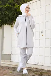 Women's Tunic Pants 2021 Hijab Hijab Turkey Dubai bottom for Women Clothing Muslim women hijab Pullover