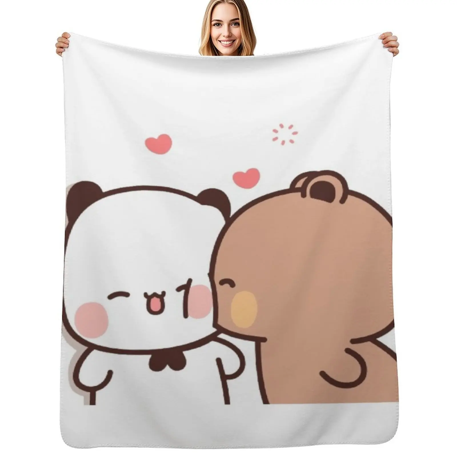 bubu dudu Throw Blanket Modern Design Soft Blanket for Home Decor
