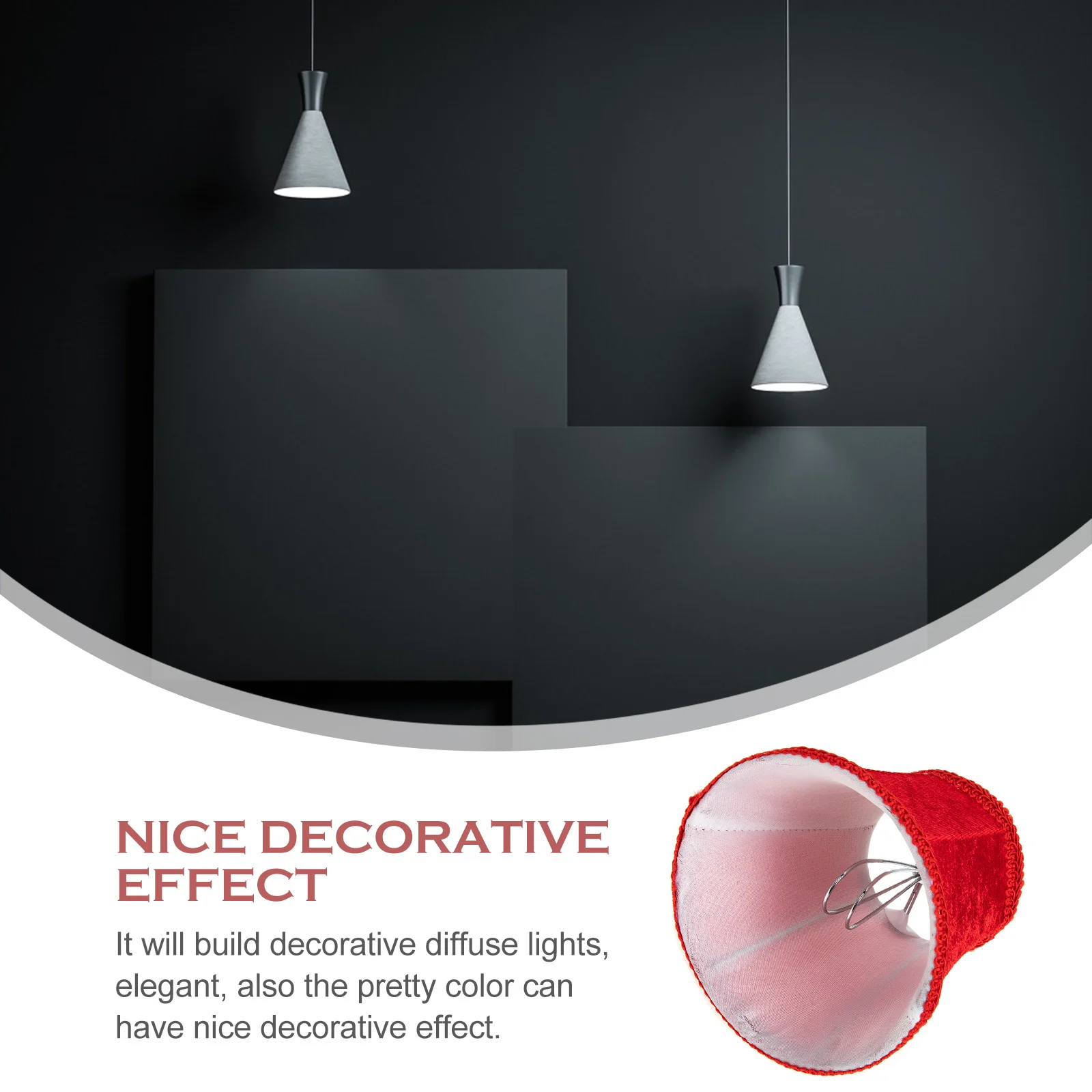 

Ceiling Iron Cloth Material Protects Ceiling Lamp Cover Lamp Dust Insect Bedroom Living Room Decorative Lights
