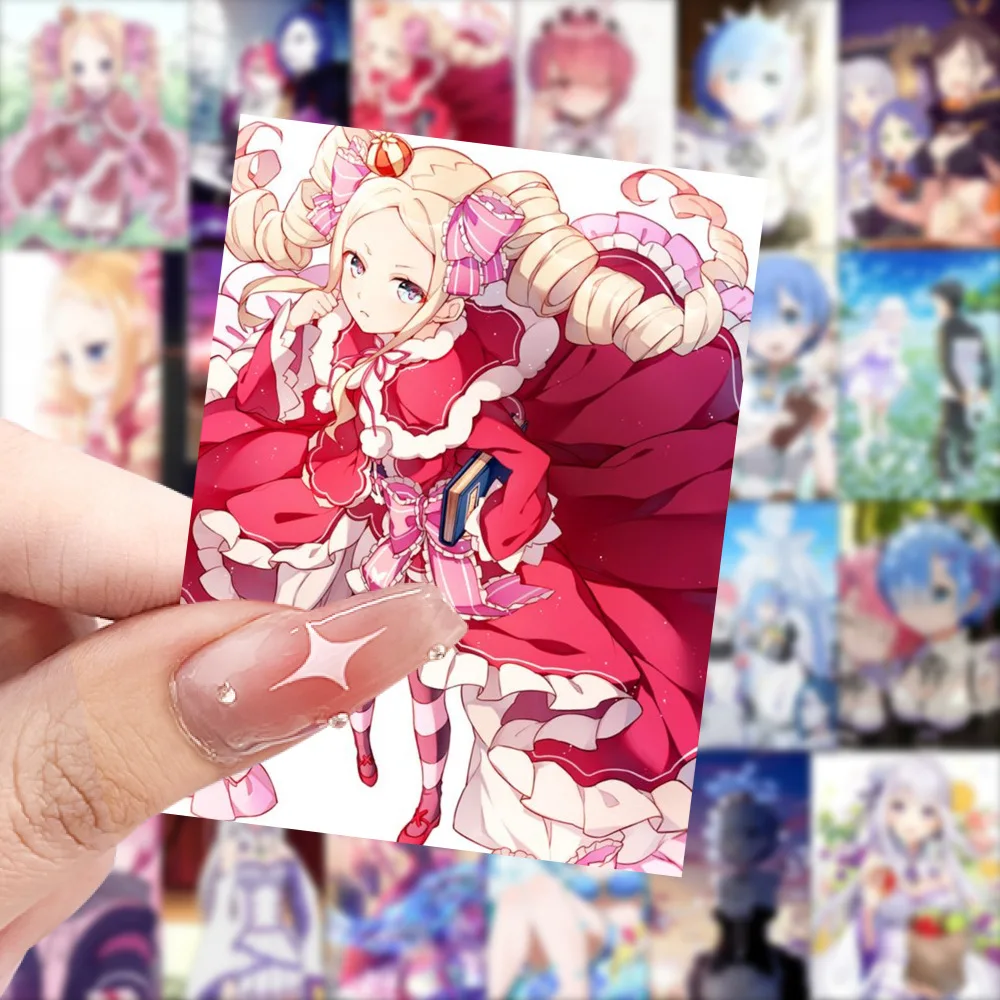 ملصقات كرتونية مزينة للأمتعة والدفاتر ، إعادة: صفر كارا هاجيميرو إيسيكاي سيكاتسو جرافيتي ، 63: