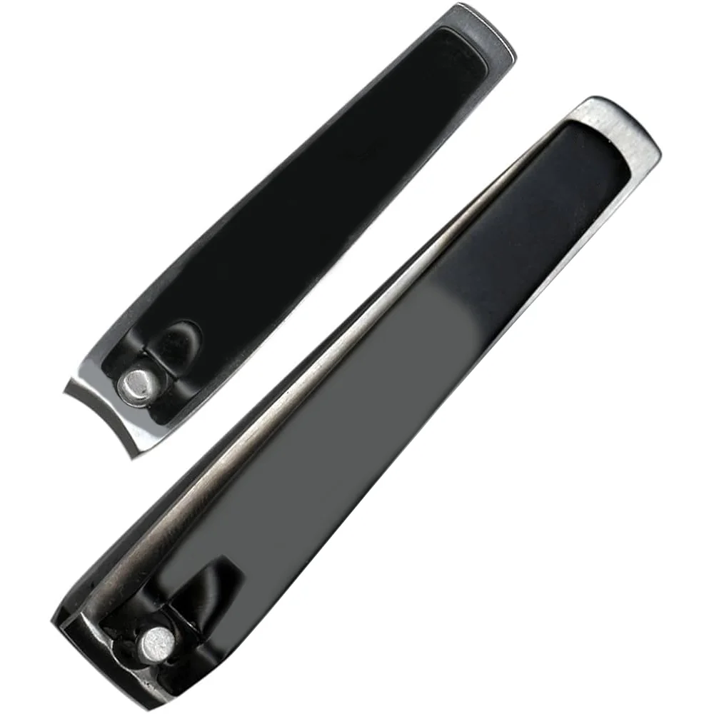 

Premium Stainless Steel Toe Nail Clippers Small Size Manicure Beauty Tool for Pedicure Black Big Portable Finger Nail Clipper
