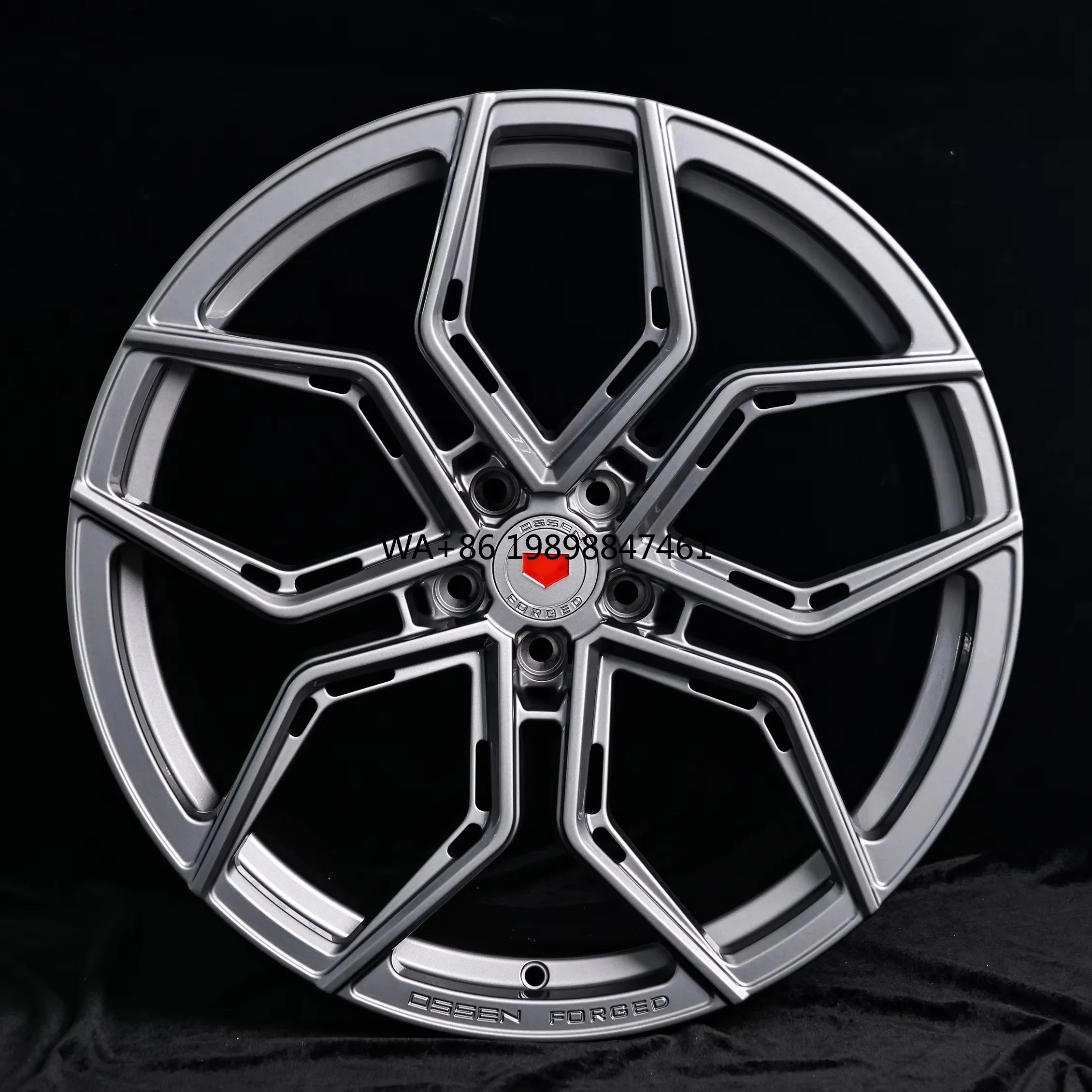 

HTOR EVO-3R Style Luxury Racing Forged Aluminum Monoblock Concave Brushed 4x4 Multi-Spoke Car Wheels for for F30 G12 G08