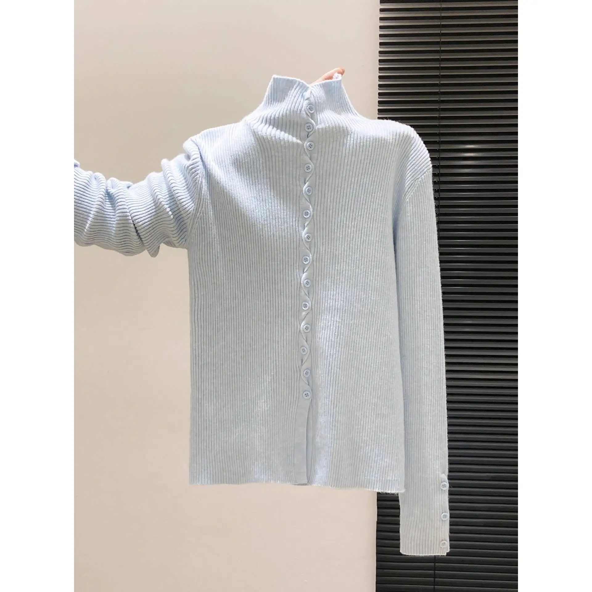 

New solid sweater women Knit Top Fashion Female Cardigan thin spring autumn Long sleeve adult jacket clothes young girl S-L