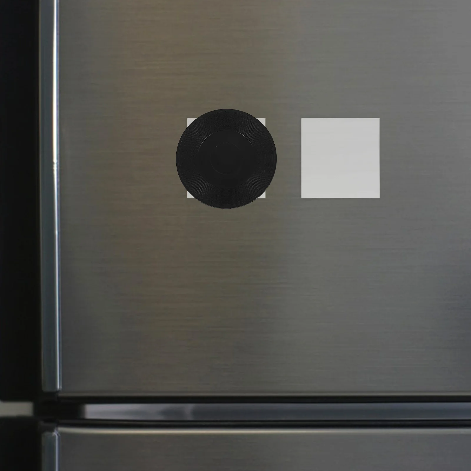 

10Pcs Square Acrylic Flatback Clear Transparent Adhesive DIY Fridge Craft Blocks for Refrigerator Home Decor Use