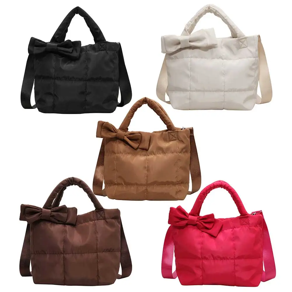 المرأة مبطن البخاخ حمل حقيبة تنوعا أسفل القطن المتشرد حقيبة كل مباراة حقيبة يد منتفخ حقيبة كروسبودي حقيبة تسوق #6