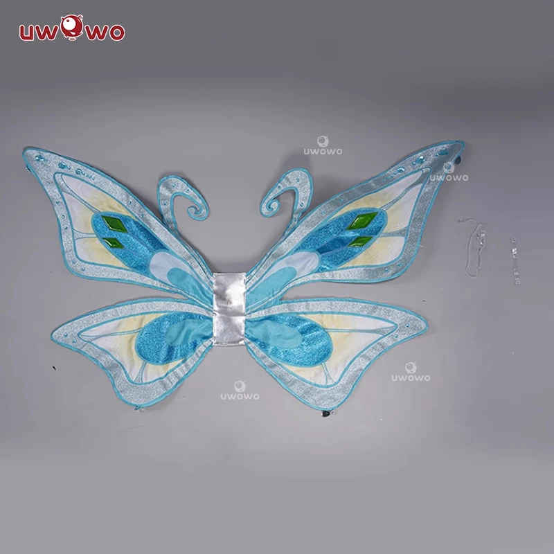 

IN STOCK UWOWO Bloomm Enchantixxx Cosplay Costume Big Fairy Wings Cosplay Outfit Butterfly Fairy Girl Wing