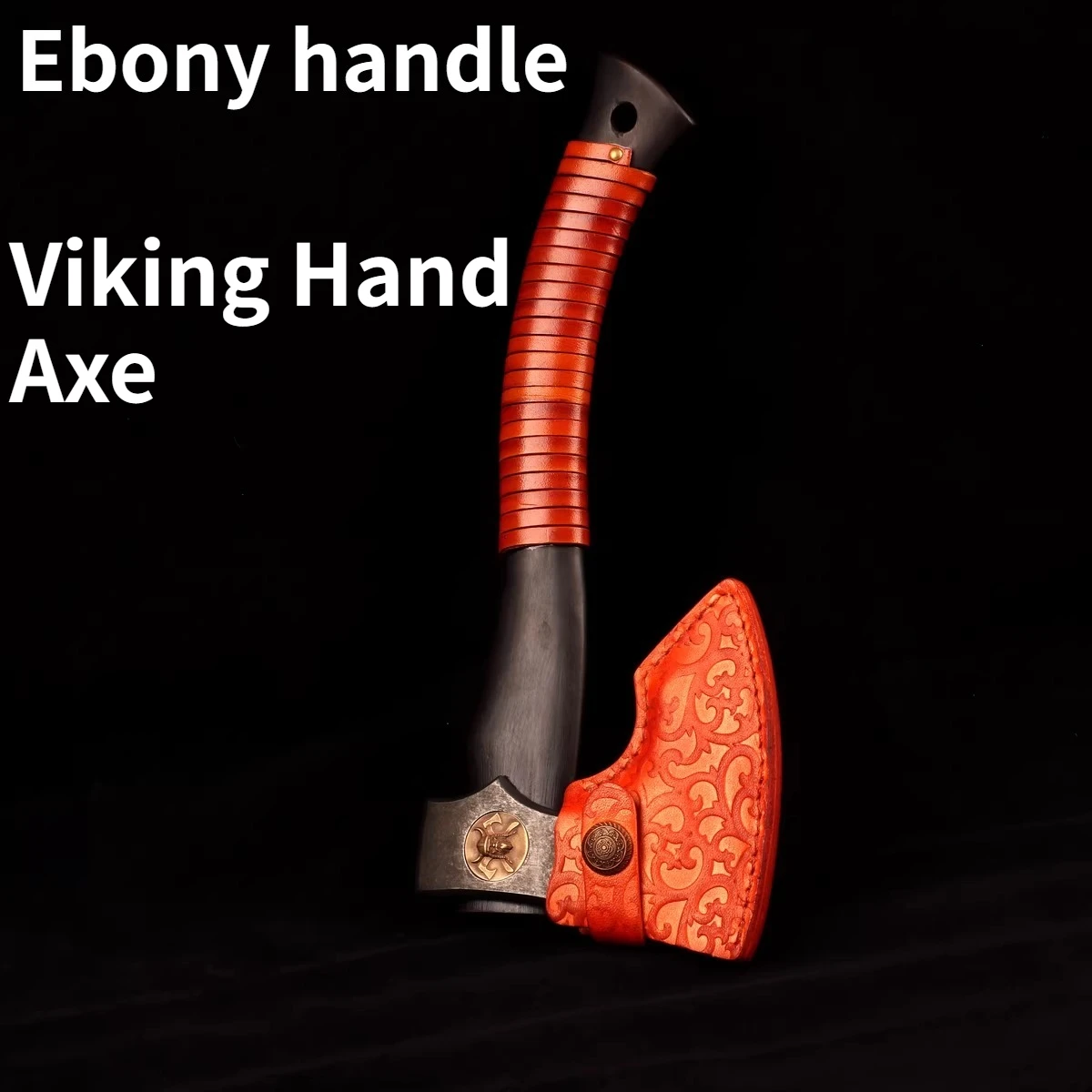 NEW Viking Hand Axe Outdoor Defensive EDC Tactical Axe DC53 Steel Sandalwood Handle Multi Functional Axe