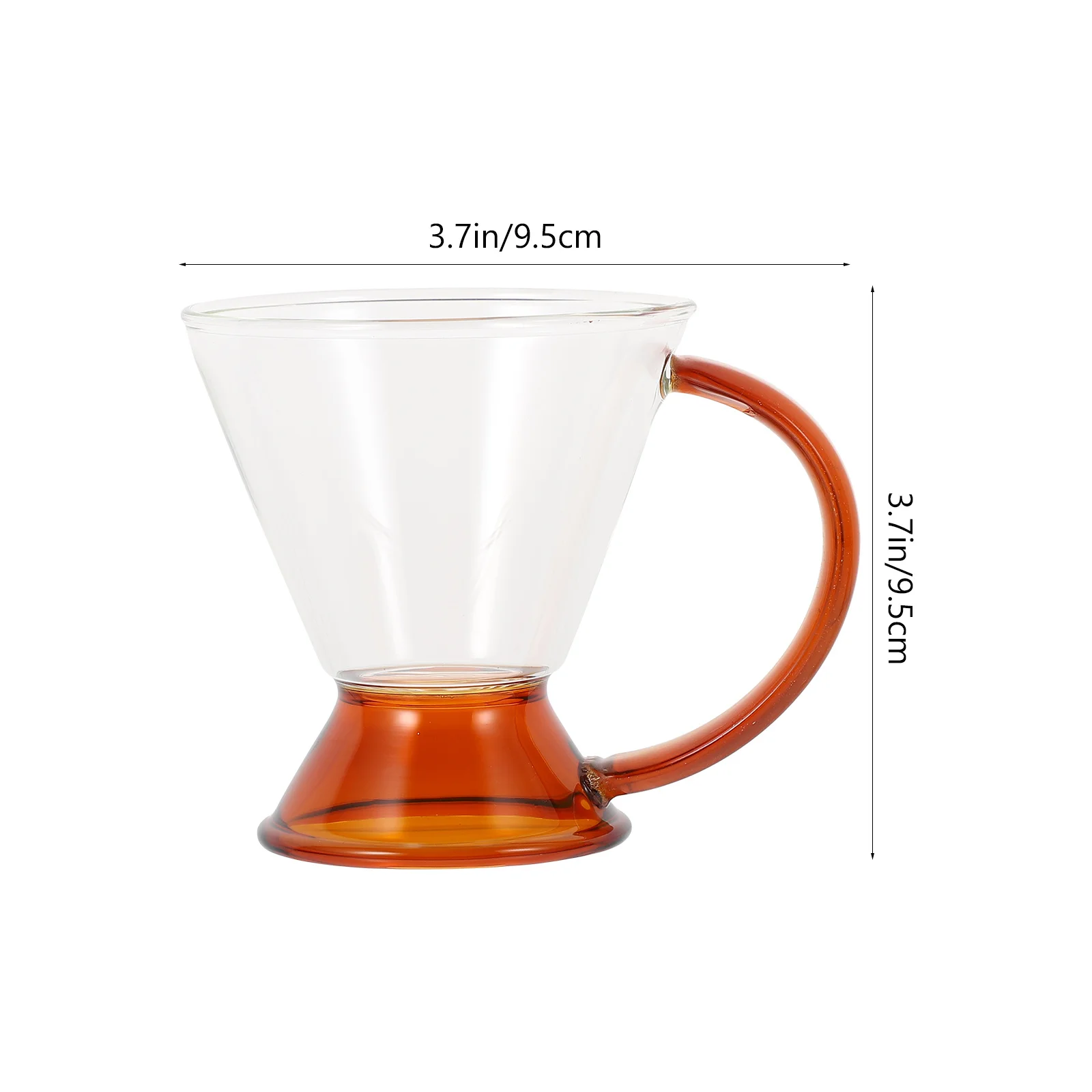 غلاية قهوة زجاجية كلاسيكية، مادة عالية الجودة، تصميم بسيط، متعددة الوظائف، سهلة الغسل، صانع المنزل
