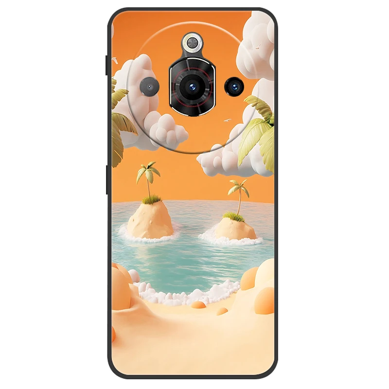 حافظة لهاتف ZTE Nubia Focus Pro حافظة فاخرة مطلية بالسيليكون غطاء خلفي لهاتف ZTE Nubia Focus Pro حافظة حماية كاملة كاباس