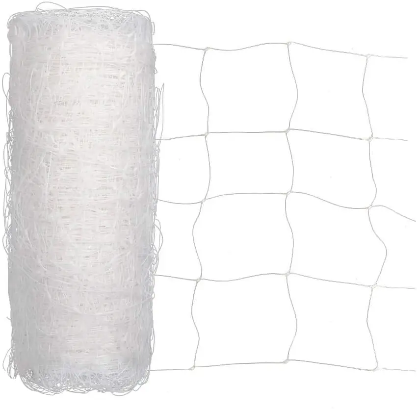 

Heavy Duty Trellis Netting Roll - 59''x328' Plastic Plant Trellis Net for Climbing Plants