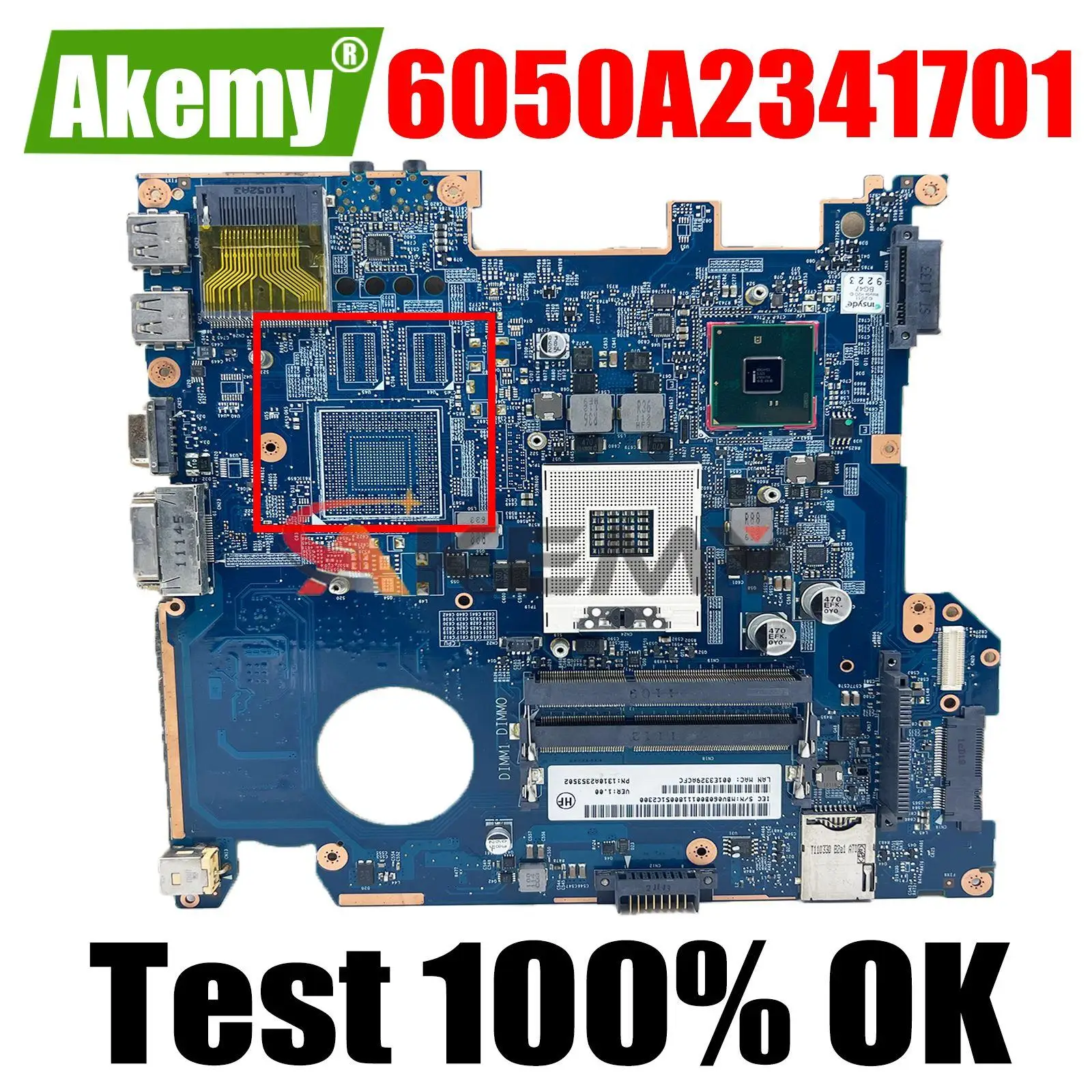 

Laptop motherboard For ACER TraveMate 8372 Mainboard MBV060B001 6050A2341701-MB-A02 HM55 DDR3