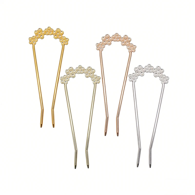 BoYuTe Vintage U-Shaped Hair Forks Handmade Materials Diy Jewelry Accessories and Components Wholesale